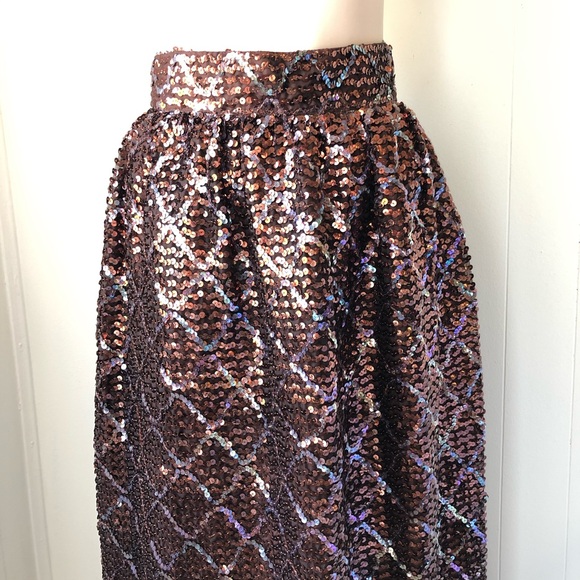 Vintage sequin maxi skirt - Picture 7 of 7
